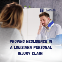 Proving Negligence in a Louisiana Personal Injury Claim Proving Negligence in a Louisiana Personal Injury Claim